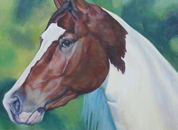 Realistic horse