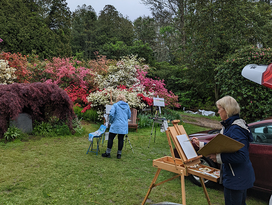 Students Plein Air Painting Students Plein Air Painting