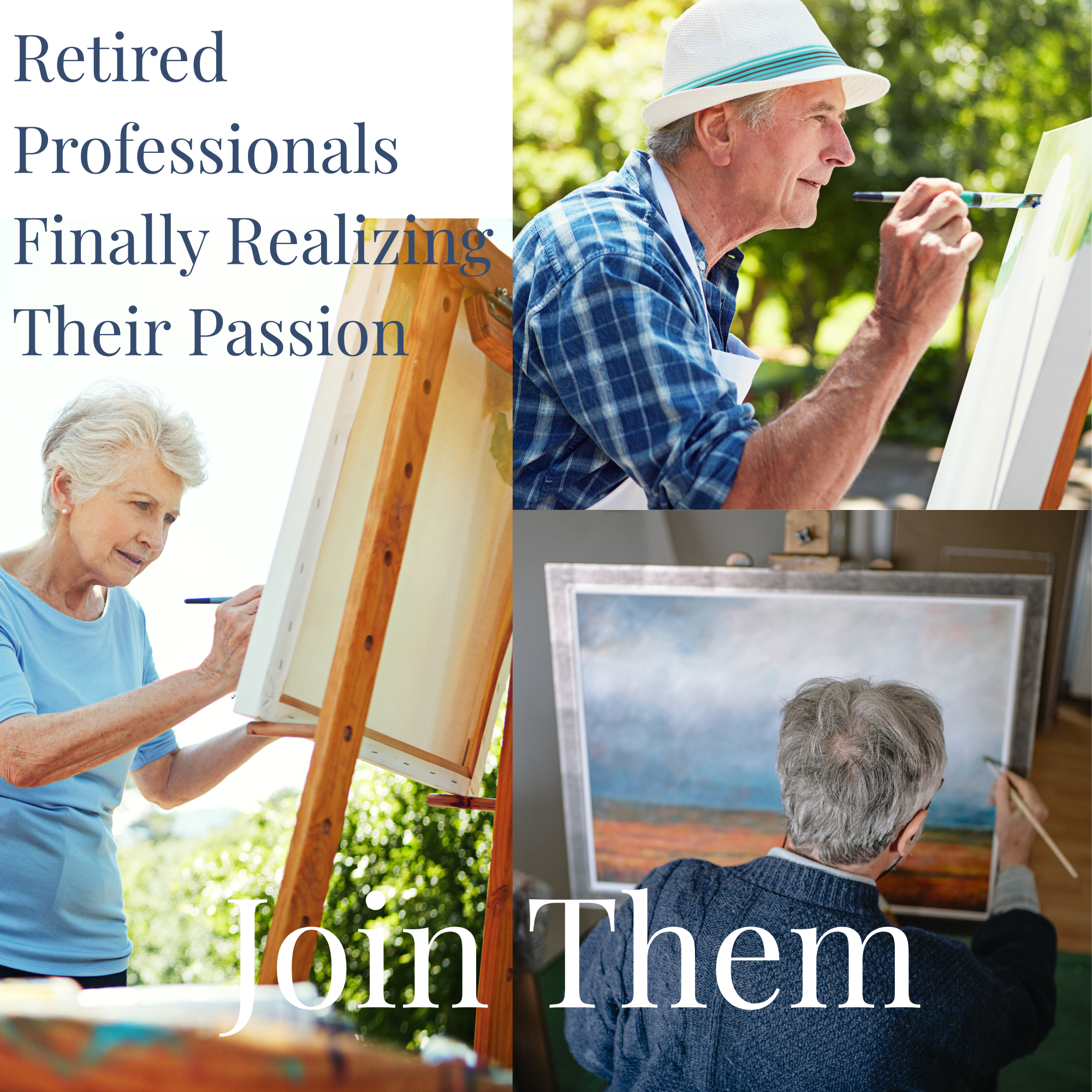 Retired Professionals realizing their passion